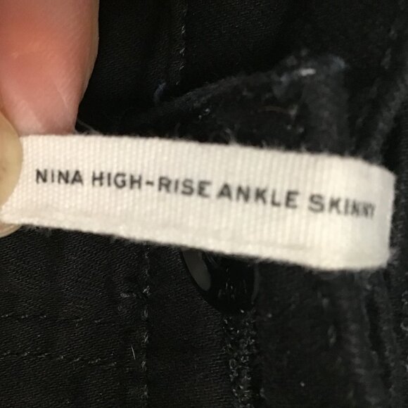 rag & bone Black Skinny Jeans - Picture 9 of 11